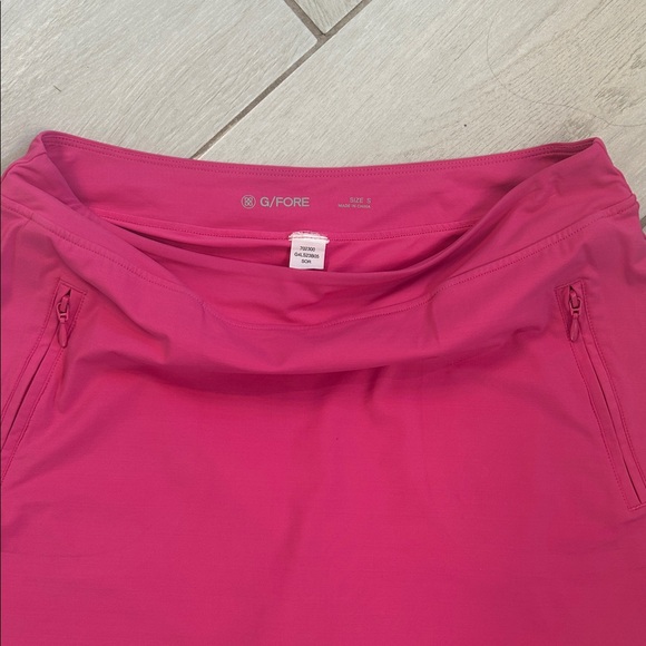 G/FORE Women’s Silky Tech Nylon A-Line Skort SORBET Pink Small - Picture 11 of 13